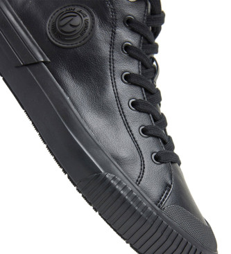 Pepe Jeans Industry Rec Leather Sneakers preto