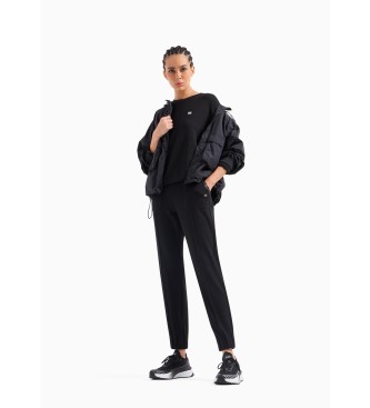 EA7 Train Precious Tracksuit noir