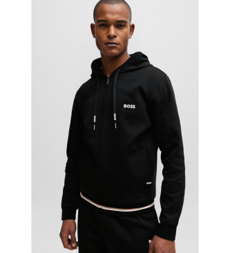 BOSS Sudadera Heritage negro