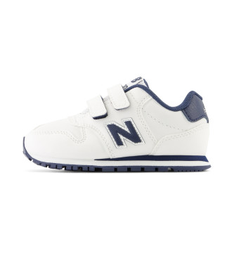 New Balance Scarpe da ginnastica bianche 500 con chiusura a strappo