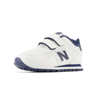 New Balance Scarpe da ginnastica bianche 500 con chiusura a strappo