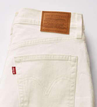 Levi's Kurze Bermudashorts mit Rippbndchen wei