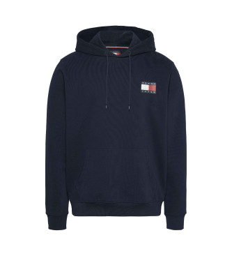 Tommy Jeans Sudadera Reg Essential Flag marino