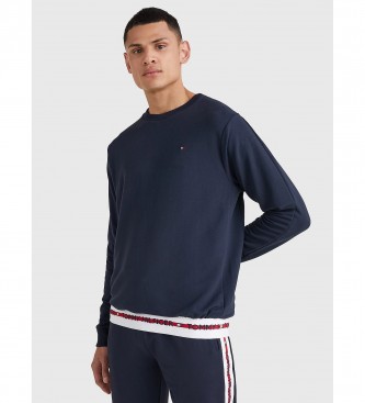 Tommy Hilfiger Sweatshirt Aufschrift navy