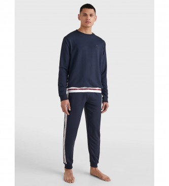 Tommy Hilfiger Sweatshirt Aufschrift navy