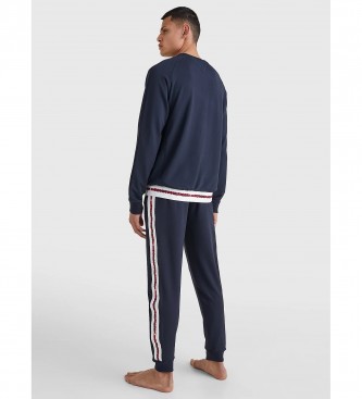 Tommy Hilfiger Sweatshirt Inskription navy