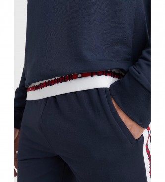 Tommy Hilfiger Sweatshirt Aufschrift navy