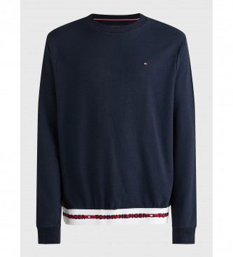 Tommy Hilfiger Sweatshirt Aufschrift navy