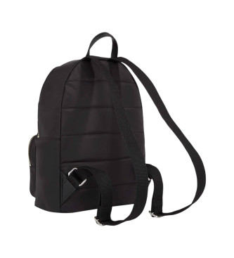 Tommy Hilfiger Mochila com crach TH Emblem preto