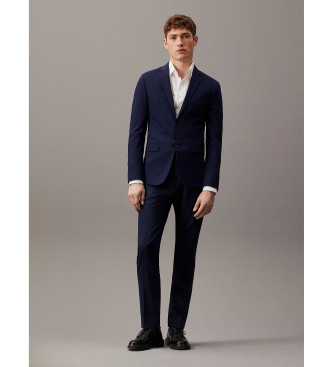 Calvin Klein Blazer slim blu scuro