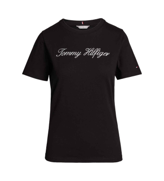 Tommy Hilfiger T-shirt mit schwarzem Logo