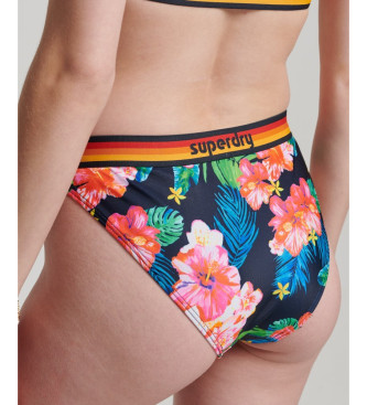 Superdry Bikinihose mit marinefarbenem Vintage-Logo