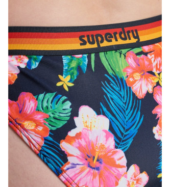 Superdry Bikinihose mit marinefarbenem Vintage-Logo