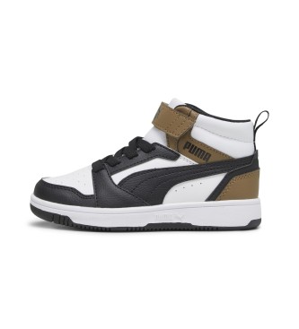 Puma Sapatilhas Rebound V6 Mid branco, preto