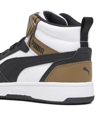 Puma Schoenen Rebound V6 Mid wit, zwart