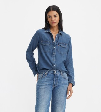 Levi's Iconica camicia blu western