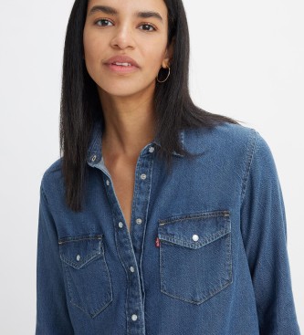 Levi's Iconica camicia blu western