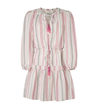 Pepe Jeans Robe Debbie blanche