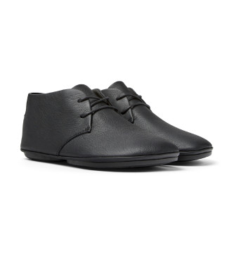 Camper Lederstiefeletten Right Nina schwarz