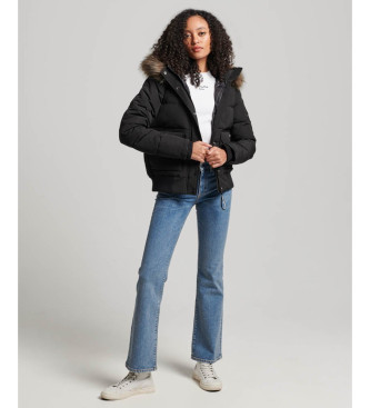 Superdry Casaco bomber com capuz acolchoado Everest com capuz