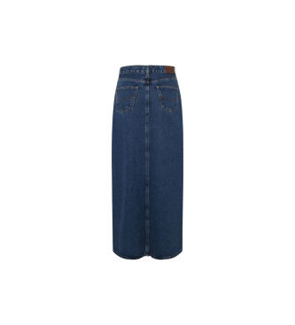 Pepe Jeans Maxi skirt Hw blue