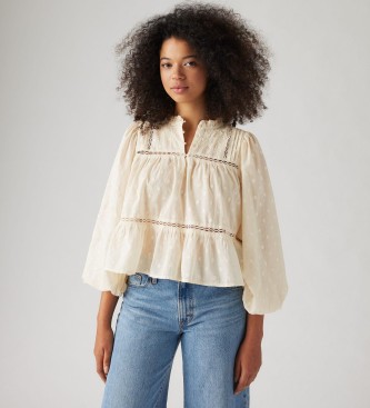 Levi's Blusa Lucia beige