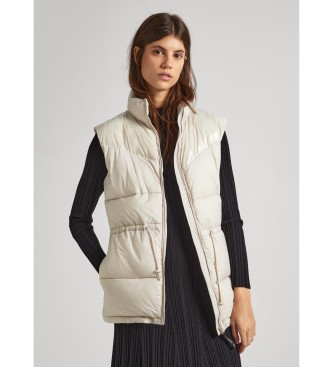 Pepe Jeans Gilet Sarah Beige