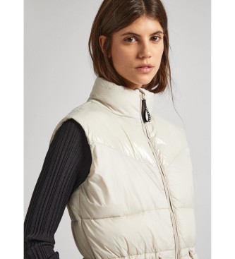 Pepe Jeans Gilet Sarah Beige