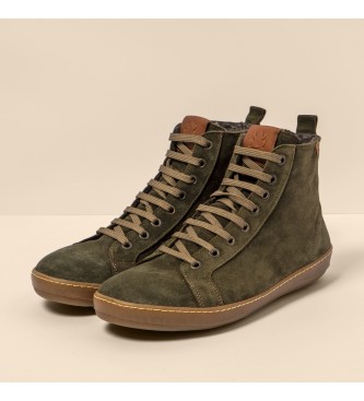 El Naturalista Chaussures en cuir N5752 Silk Suede green