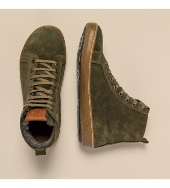 El Naturalista Chaussures en cuir N5752 Silk Suede green