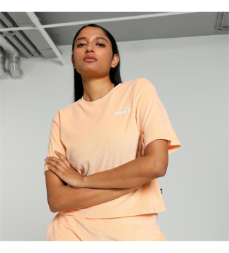 Puma T-shirt arancione ESS rialzata