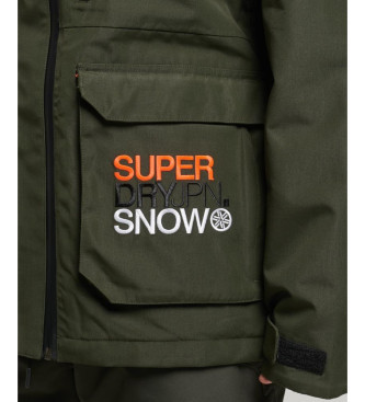 Superdry Skijacke Ultimate Rescue grn