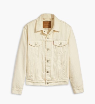 Levi's Veste de camionneur en blanc cass