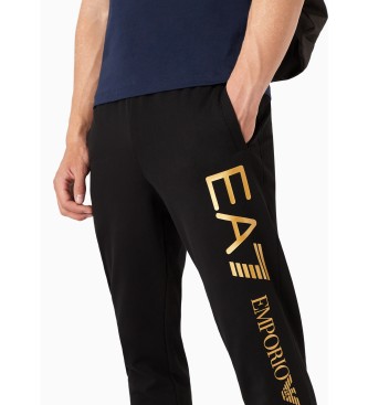 EA7 Tracksuit broek Logo serie zwart