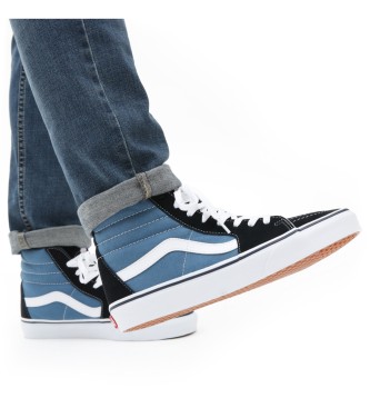 Vans SK8-Hi Scarpe da ginnastica in pelle blu