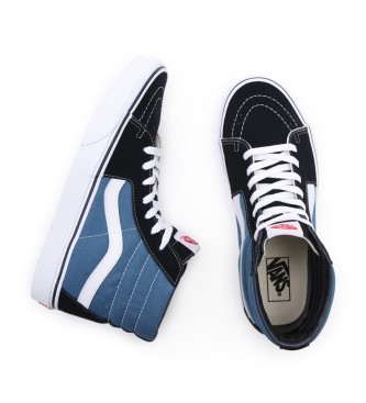 Vans SK8-Hi Scarpe da ginnastica in pelle blu