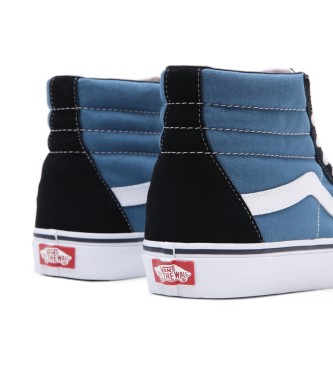 Vans SK8-Hi Leder Turnschuhe blau