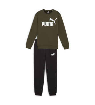 Puma Tuta No.1 Logo verde, nera