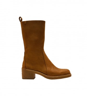 El Naturalista Botas de piel N5662 marrn - Altura tacn 5.5cm -