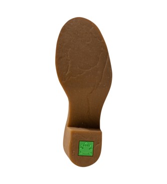 El Naturalista N5662 stivali in pelle marrone - Altezza tacco 5,5 cm -