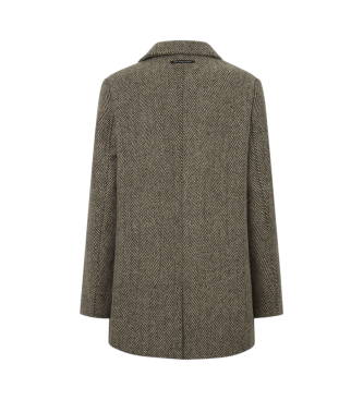 Pepe Jeans Brauner Camm-Blazer