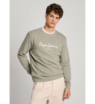 Pepe Jeans Sweatshirt Saul Crew Verde