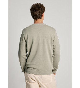 Pepe Jeans Sweatshirt Saul Crew Verde