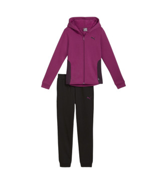 Puma Sweatshirt Sweat Suit noir, violet