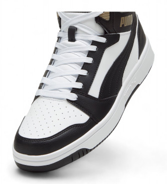 Puma Chaussures Rebound V6 blanches, noires