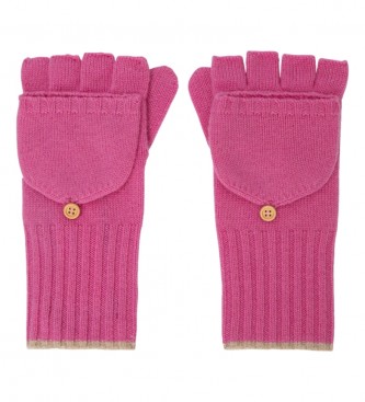 ECOALF Guantes de lana Woolalf rosa