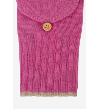 ECOALF Woolalf wollen handschoenen roze