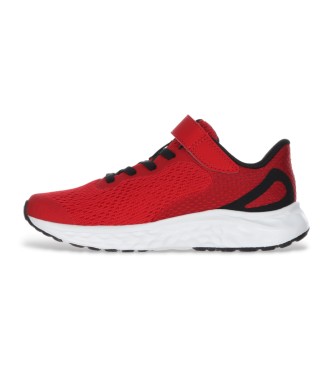 New Balance Scarpe da ginnastica rosse in Fresh Foam Arishi V4 con cinturino in pizzo elastico