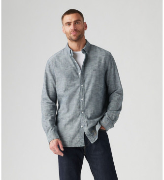 Levi's Camisa de botes azul autntica