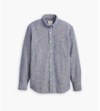 Levi's Camisa de botes azul autntica